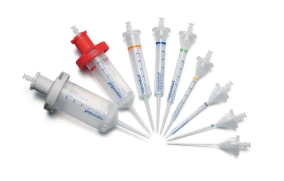 Наконечники для степпера 0,1 мл, белый, Combitips advanced, PCR clean, Eppendorf