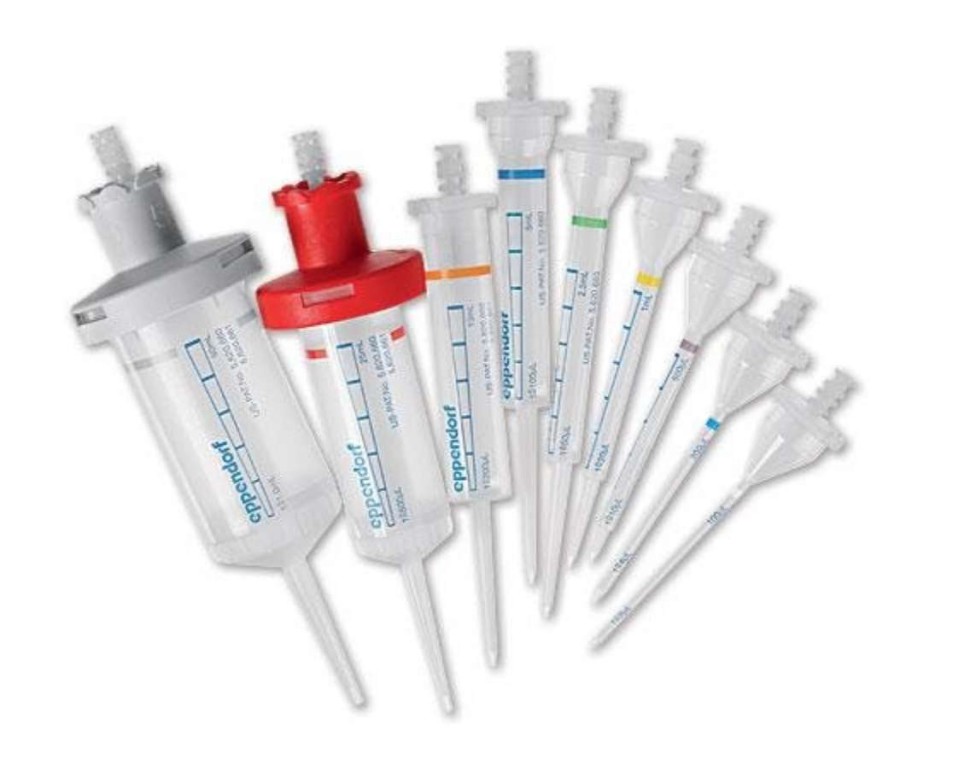 Наконечники для степпера 0,1 мл, белый, Combitips advanced, PCR clean, Eppendorf