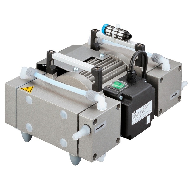 Мембранный вакуумный насос Welch (Ilmvac) MP 201 T, 2 м3/ч, вакуум до 2 мбар