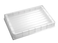 Ванночка для реагентов 64 мл, 8-канальная, ПС, прозрачная, Sovtech