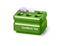 Штатив CoolRack M6, для пробирок объёмом 1,5/2 мл, 6 мест, зелёный, Corning (BioCision)