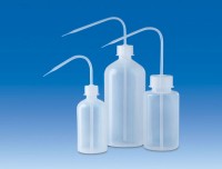 Промывалка VITLAB широкое горло, 1000 мл, PE-LD, с винтовой крышкой из PP