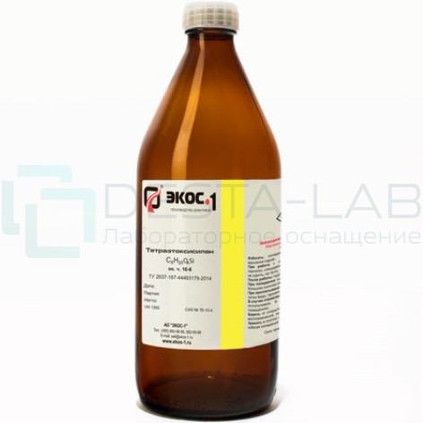 Тетраэтоксисилан особой чистоты (ос.ч, ОСЧ) 16-6, бутылка 1 л.