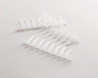 Пробирки для ПЦР в стрипах, 0,2 мл, 1х8, без крышки, прозрачные, Sovtech