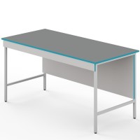 Открытый стол для работы сидя со столешницей из химстойкого пластика СЛН НВК 1500 ПЛАСТ