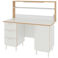 Стол пристенный ЛАБ-1500 ПЛ (Ламинат)