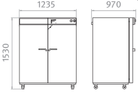 Камера испытательная «тепло», +5 выше комн....+300°С, FP720, 720 л, Binder