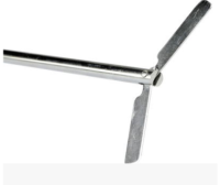 Перемешивающий элемент с раскрывающимися лопастями, d 9 cм, длина 40 cм, нержавеющая сталь, DLab, Китай (аналоги: арт. 30586777, Ohaus; арт. 509-14000-00, Heidolph; арт. 9209, Bochem)