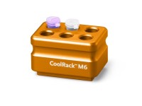 Штатив CoolRack M6, для пробирок объёмом 1,5/2 мл, 6 мест, оранжевый, Corning (BioCision)