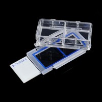 Стекла культуральные, 2 ячейки, 4,55 см², стерильные, прозрачные, 6 шт./уп., 2 уп./кор., Китай