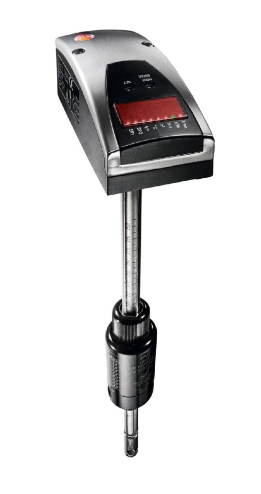 testo 6448 - Портативный счетчик сжатого воздуха для труб диаметром DN40 - DN250