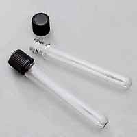 Пробирка медицинская стеклянная по ТУ 32.50.50-039-29508133-2023 с завинчивающейся крышкой ПЗК-13х100, 7 мл