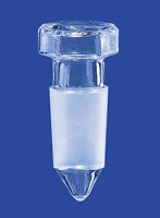 Пробка Lenz NS34/35, пустотелая, с заостренным дном, стекло