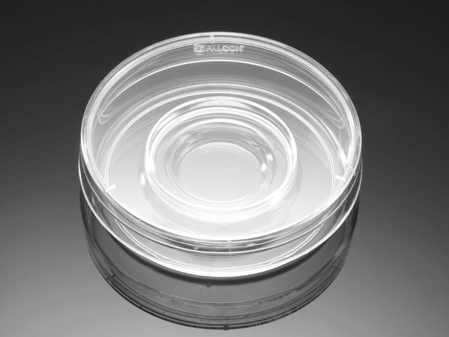 Чашки Петри, с центральной лункой, In Vitro Fertilization, 60 мм, 500 шт./уп., BD