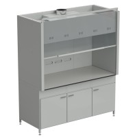 Шкаф вытяжной без подвода воды с ВЗБ светильником 1800х900х2145 мм, раб. поверхность - LABGRADE