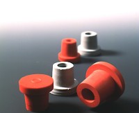 Пробка, силикон, полая, шлиф 17/19, Deutsch &amp; Neumann