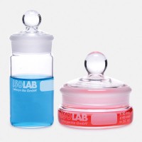 Бюкс для взвешивания ISOLAB, Ø 40 x 25 мм, с крышкой, стекло