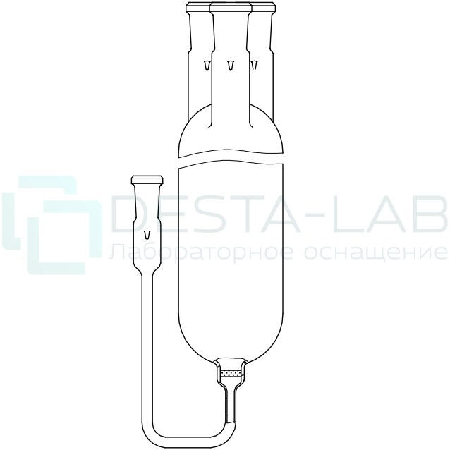 Испаритель ГОСТ 10306-75 эскиз 2-1308