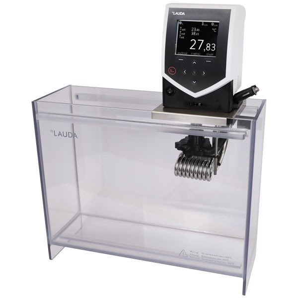 Термостат нагревающий LAUDA ECO ET 15 G, температура 20...100 °C, мощность нагрева 2,6 кВт, объем ванны из поликарбоната 15 л