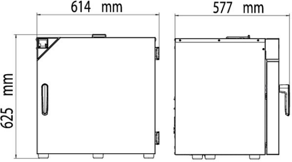 Термостат 62 л, до +70 °С, естественная вентиляция, RI 53, Binder