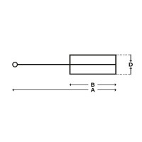 Ёршик Reitenspiess Bürsten для пипеток, Ø 3-20 мм, длина 100/500 мм, натуральная козья щетина