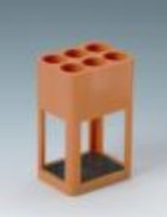 Вставка для пробирок 10/12 мл (16 х 110 мм) круглодонные, для 6 пробирок каждая, к ротору RS 4/100, 4 шт./уп., Domel