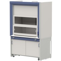 Шкаф приточно-вытяжной с дренажной системой для работы с дымящими кислотами ЛАБ-PRO ШПВК 150.86.230 PP