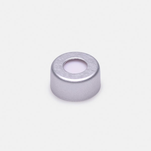Крышка ISOLAB с септой для виал N11, без разреза, силикон/PTFE