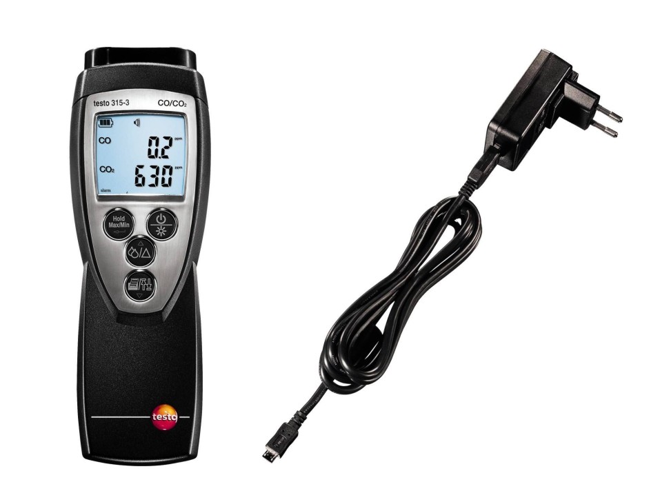 testo 315-3 c Bluetooth - Анализатор CO/CO<sub>2</sub> в окружающей среде