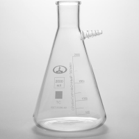 Колба 1-2000, с тубусом (Бунзена),ТС