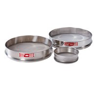 Сито лабораторное Fritsch из нерж. стали, диаметр 400 мм, высота 65 мм, размер ячейки 80 (180 мкм), ASTM E11