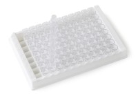 Планшеты луночные для ИФА, стрипованные, плоскодонные, стерильные, разборный Breakable, поверхность MaxiSorp, 10 шт./упак., Sovtech (аналоги арт. 2592, Corning; арт. 473768, Thermo FS; арт. 469264, Thermo FS; арт. 473709, Thermo FS; арт. 468667, Thermo FS