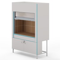 Вытяжной шкаф для муфельных печей ШВп НВК 1600 КГ