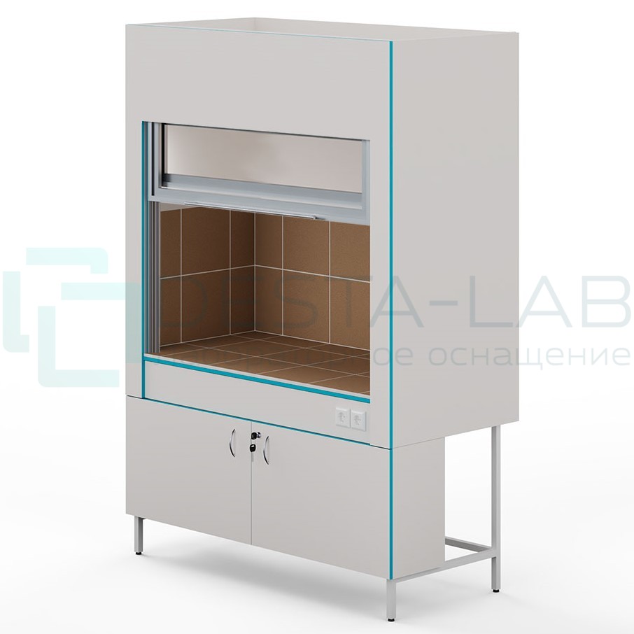 Вытяжной шкаф для муфельных печей ШВп НВК 1600 КГ