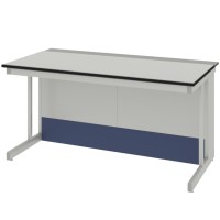 Стол пристенный низкий ЛАБ-PRO СПКн 150.80.75 C20