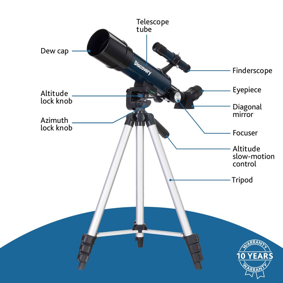 Телескоп Discovery Sky Trip ST50 с книгой