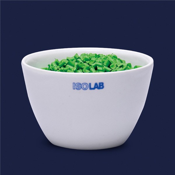 Тигель ISOLAB, низкая форма, Ø 50 х 32 мм, фарфор
