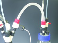 Гофрированный шланг Bohlender с фланцами GL 14, Ø 4.3 х 6.8 мм, 1.0 м, PFA