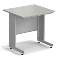 Стол пристенный ЭКРОС 900х800х900 мм, раб. поверхность - ЛАМИНАТ СЕРЫЙ