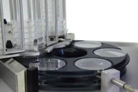 Разливочная станция до 440 чашек Петри 90 мм, 750 чашек в час, Distriwel 440, ABE