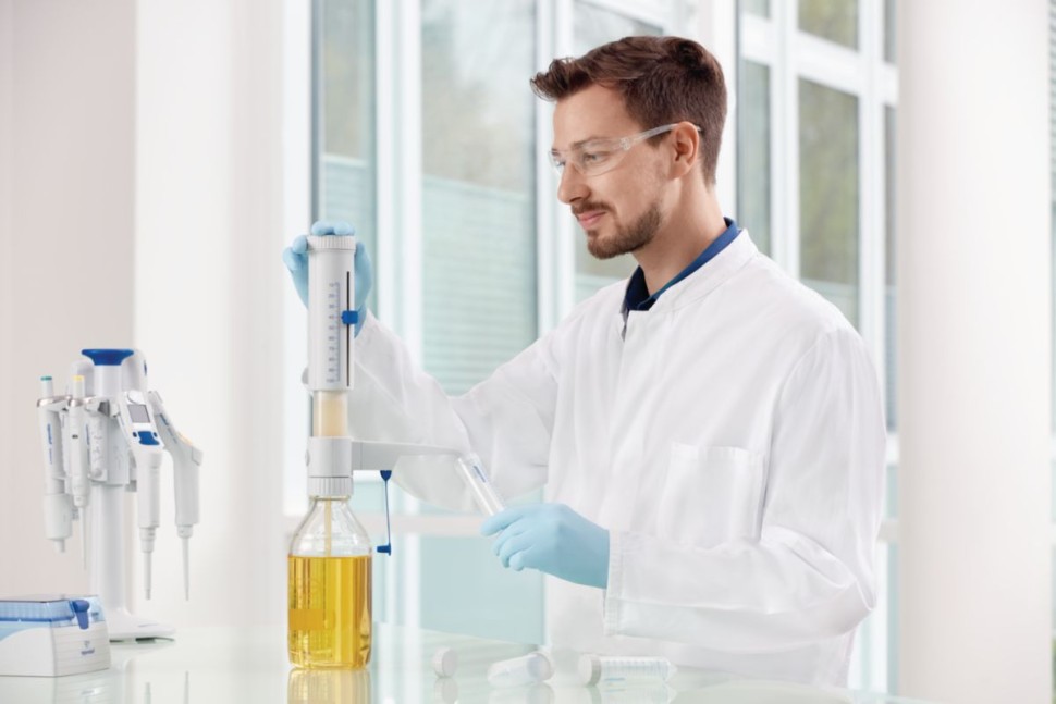 Дозатор бутылочный (флакон-диспенсер) 1-10 мл, Varispenser 2, Eppendorf