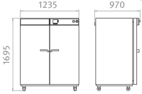 Камера испытательная «тепло», +5 выше комн....+300°С, M720, 720 л, Binder