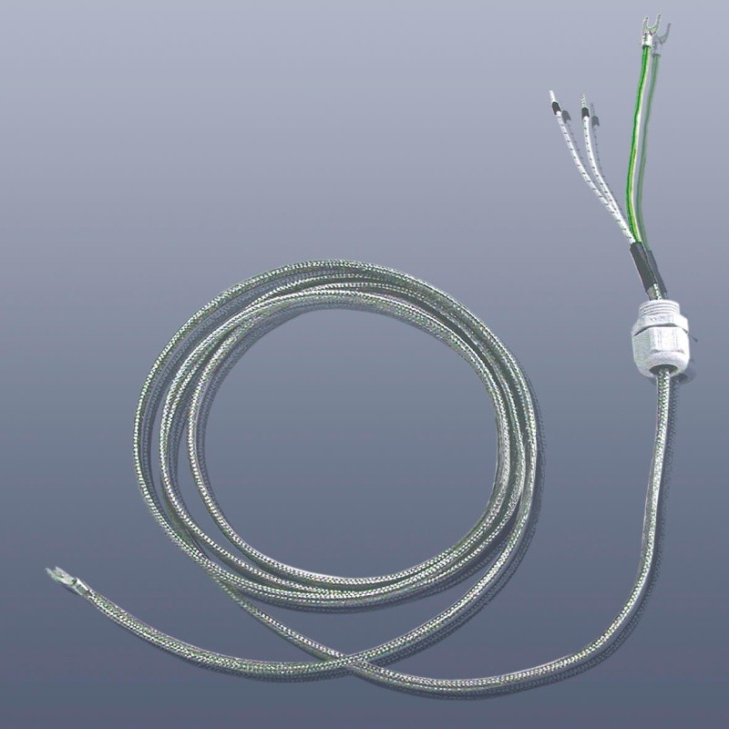 Нагревательная лента SAF (Kletti) KM-HT-CN, изоляция из PTFE, медно-никелевая оплетка, макс. температура 260°C, 5 м
