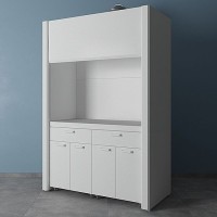 Шкаф вытяжной для муфельных печей ЛК-1500 ШВМ (c защитным экраном)