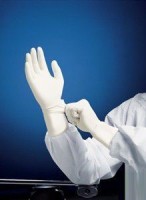 Перчатки нитриловые, длина 30 см, толщина 0,16/0,13/0,10, полностью текстурированы, стерильные G3, белый размер 10 пар, Kimberly-Clark