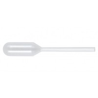 Пипетки Пастера Ratiolab, 1,2 мл, 63 мм, PE-LD, нестерильные