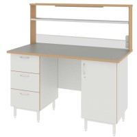 Стол пристенный ЛАБ-1500 ПТ (TRESPA)