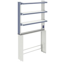 Технологическая стойка пристенная ЛАБ-PRO ТСПв 120.15/27.90/195