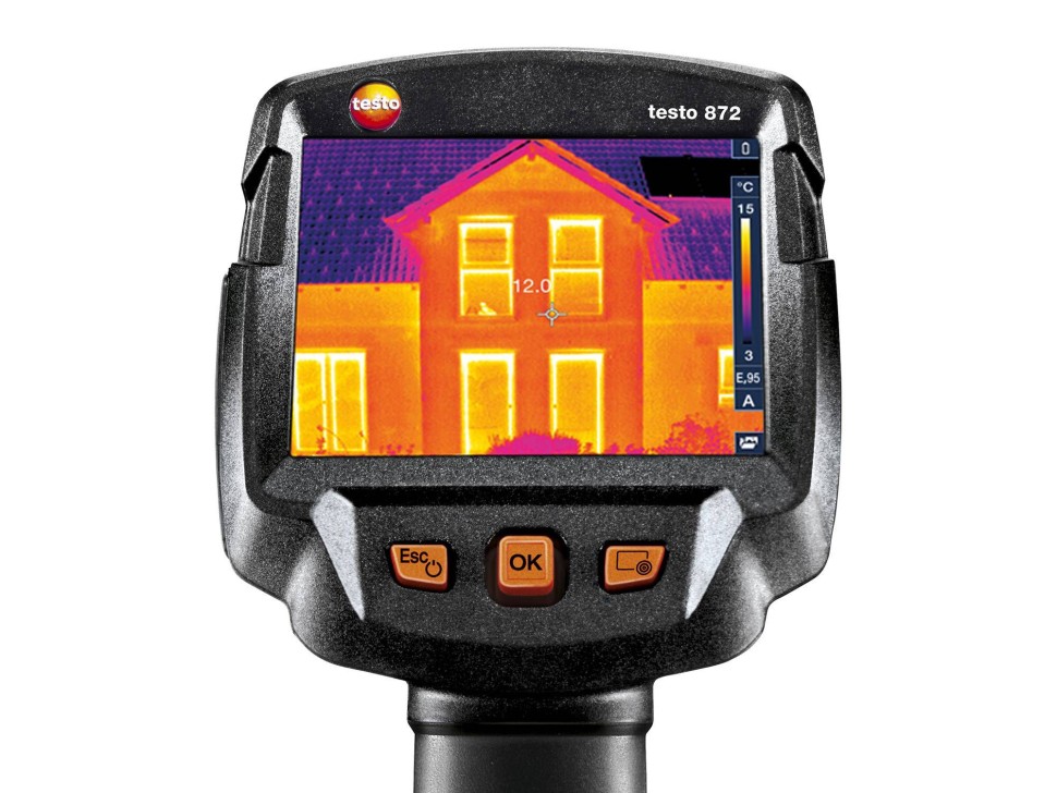 Тепловизор testo 872 - Высочайшее качество изображения