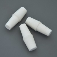 Пробка силиконовая двухконусная №14,5 без канала белая , BR-037, уп.100 шт